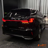 JDM RED Full LED Tail Lights with Sequential Indicator & Garnish for Lexus RX RX200T RX300 RX350 RX450H AL20 2016 - 2020 - Mars Performance